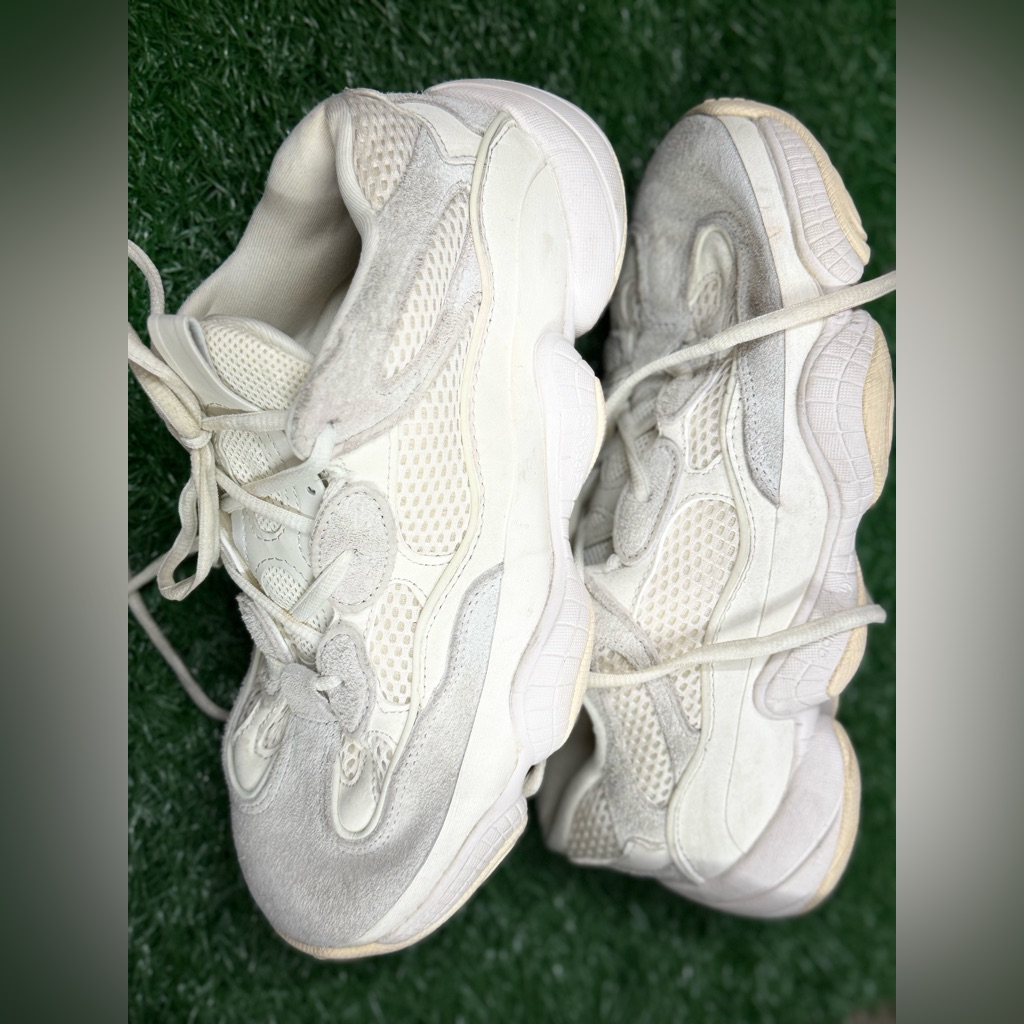 Fv3573 Adidas Yeezy 500 Bone White Size 7